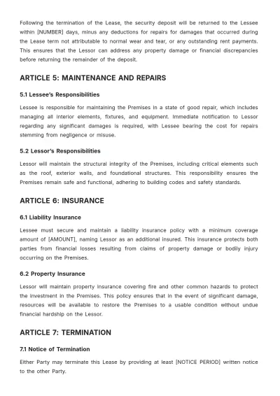 Free Law Firm Lease Agreement Template to Edit Online