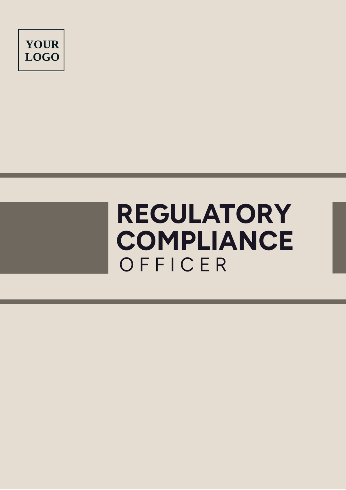 Regulatory Compliance Officer Template