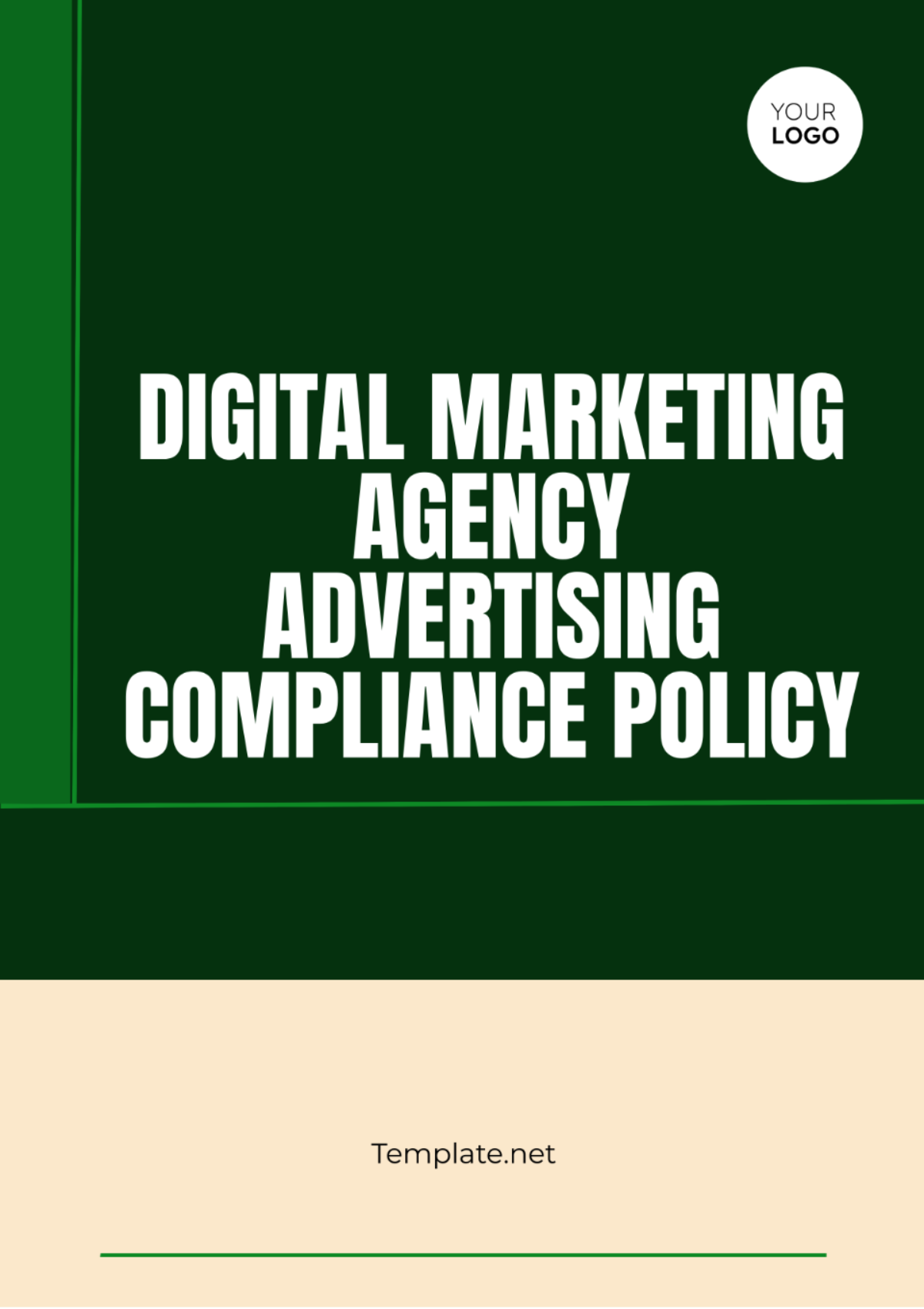 Free Digital Marketing Agency Advertising Compliance Policy Template
