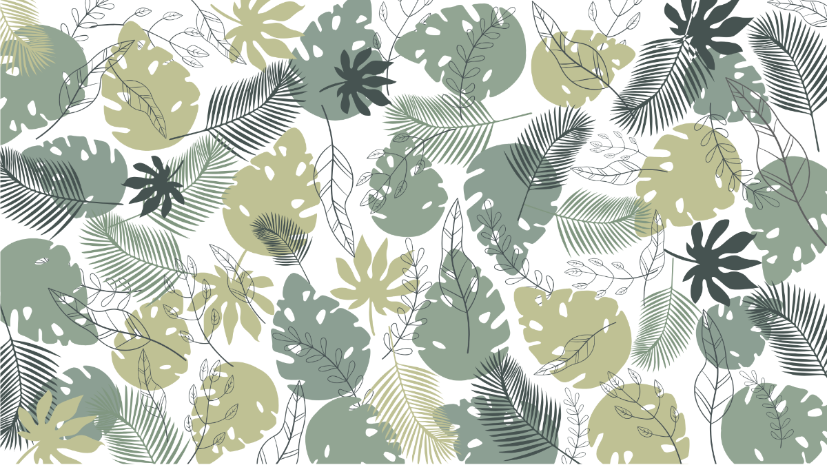 Free Leaves Abstract Pattern 
