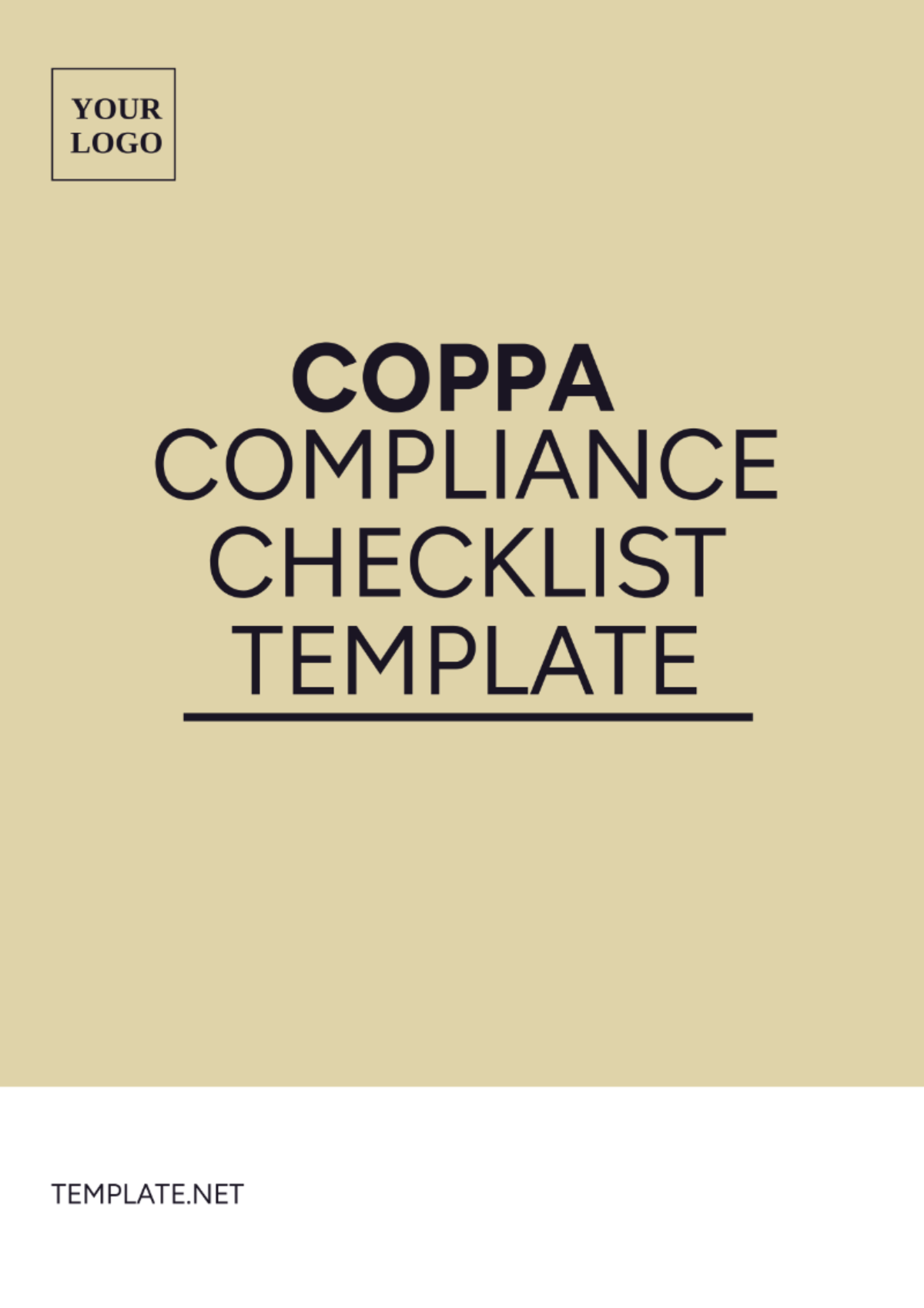 Digital Marketing Agency Coppa Compliance Statement Template