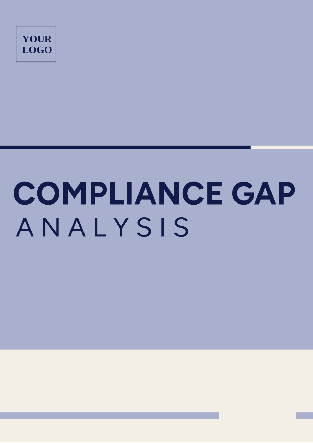 Compliance Gap Analysis Template