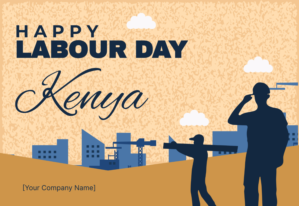 Labour Day Kenya Template
