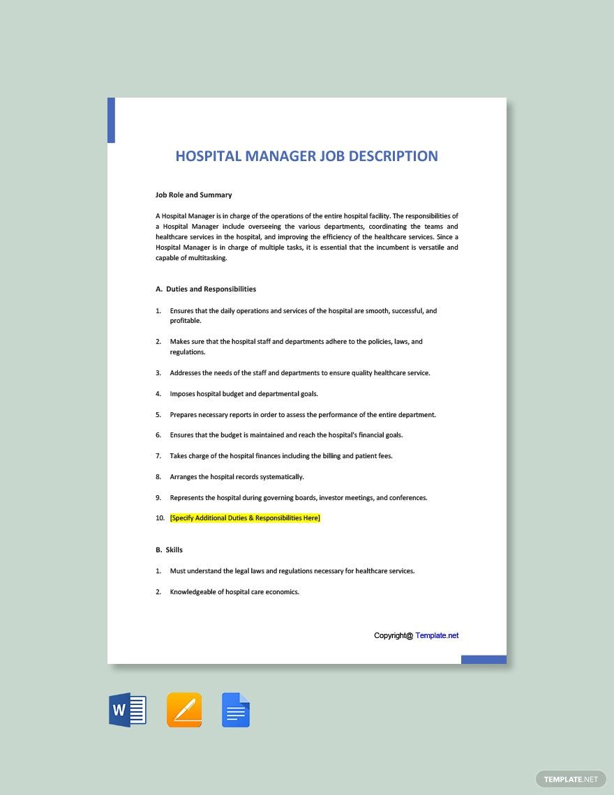 hospital-manager-job-description-template-download-in-word-google