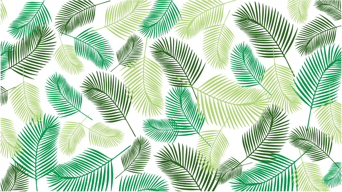 Seamless Leaves Pattern Background