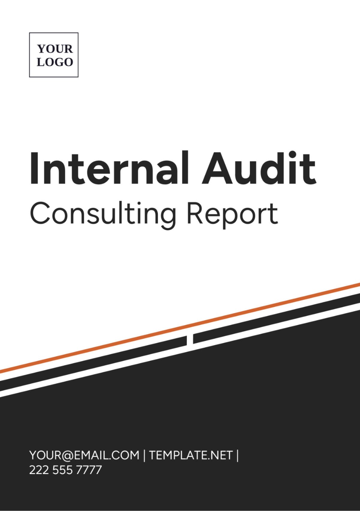 Internal Audit Consulting Report Template