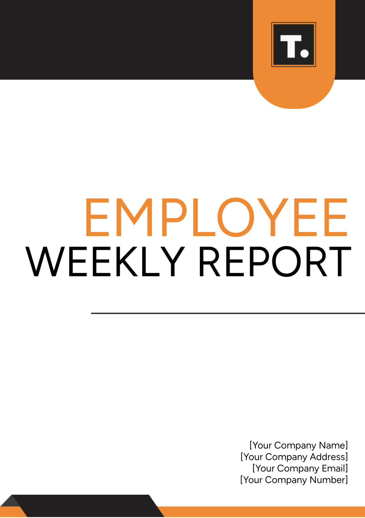 Employee Weekly Report Template - Edit Online & Download