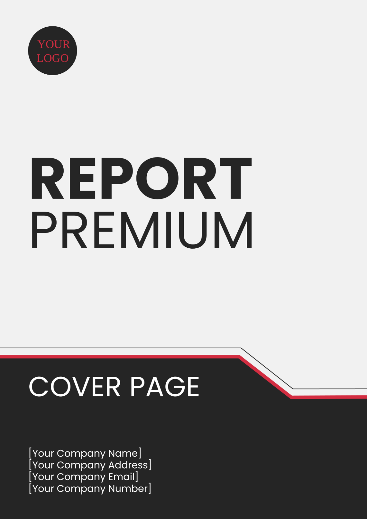 Report Premium Cover Page