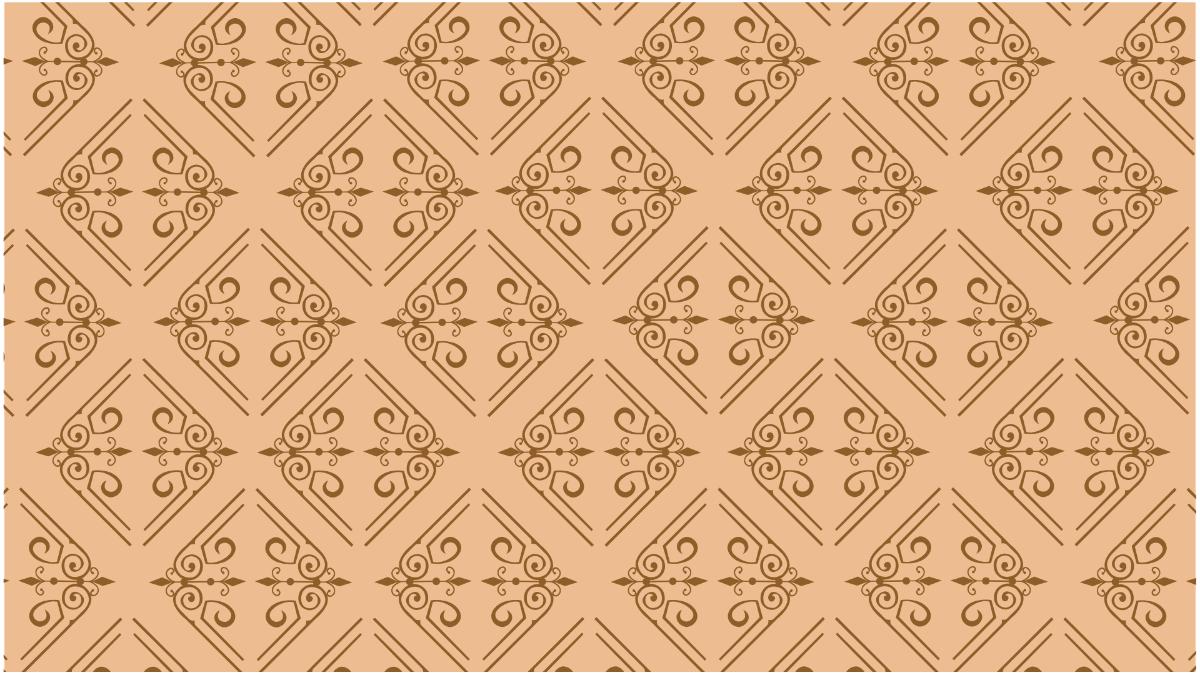 Brown Vintage Pattern 