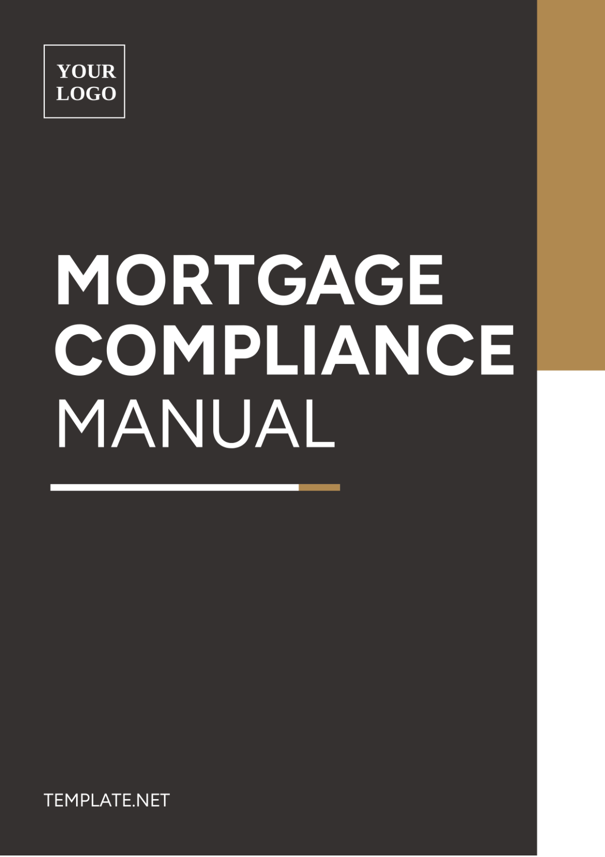 Mortgage Compliance Manual Template