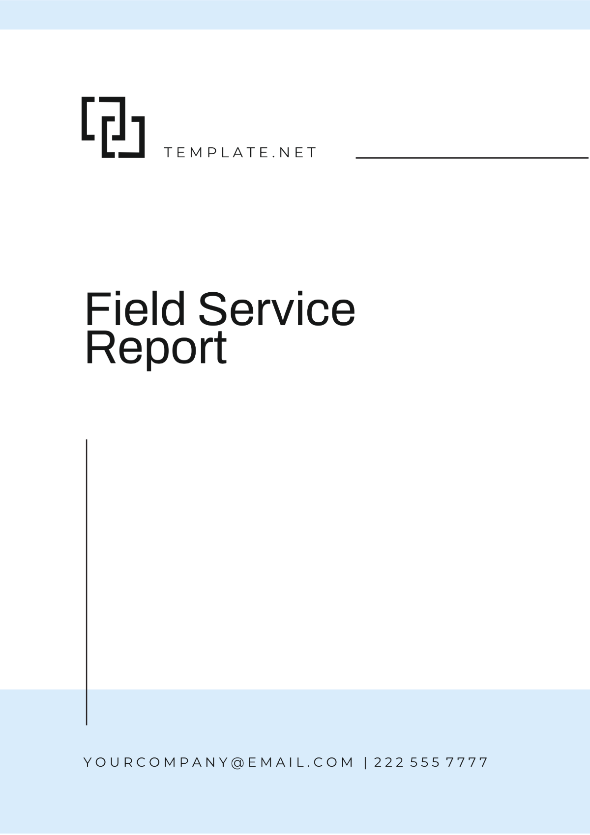Free Field Report Templates To Edit Online And Print