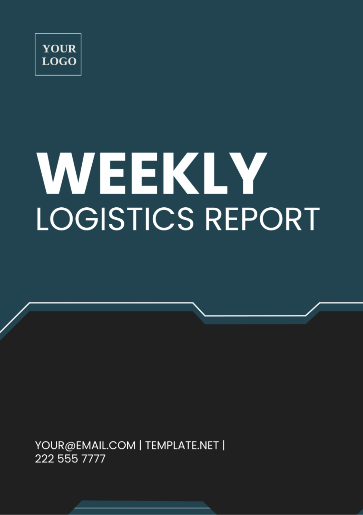 Weekly Logistics Report Template