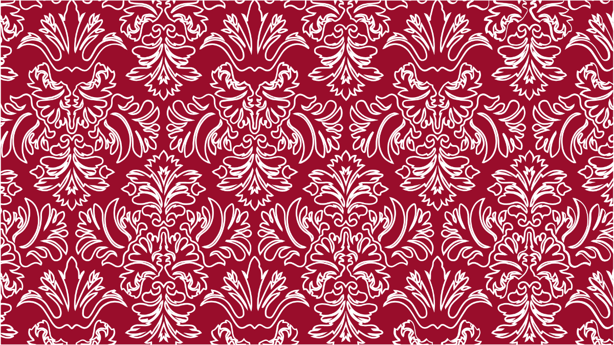 Free Red and White Vintage Pattern 