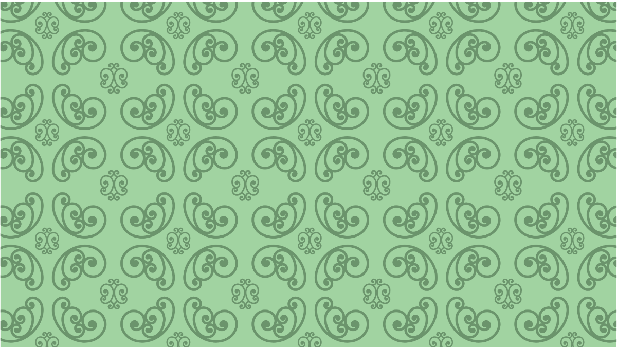 Green Vintage Pattern 