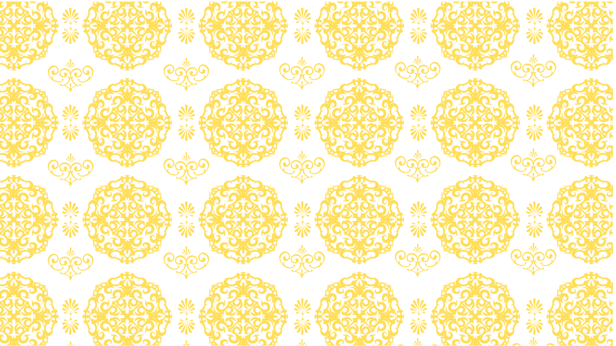 Vintage Yellow Pattern 