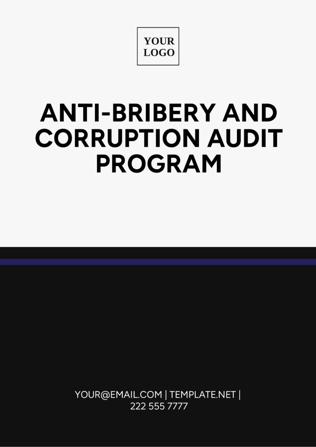 Anti-Bribery and Corruption Audit Program Template