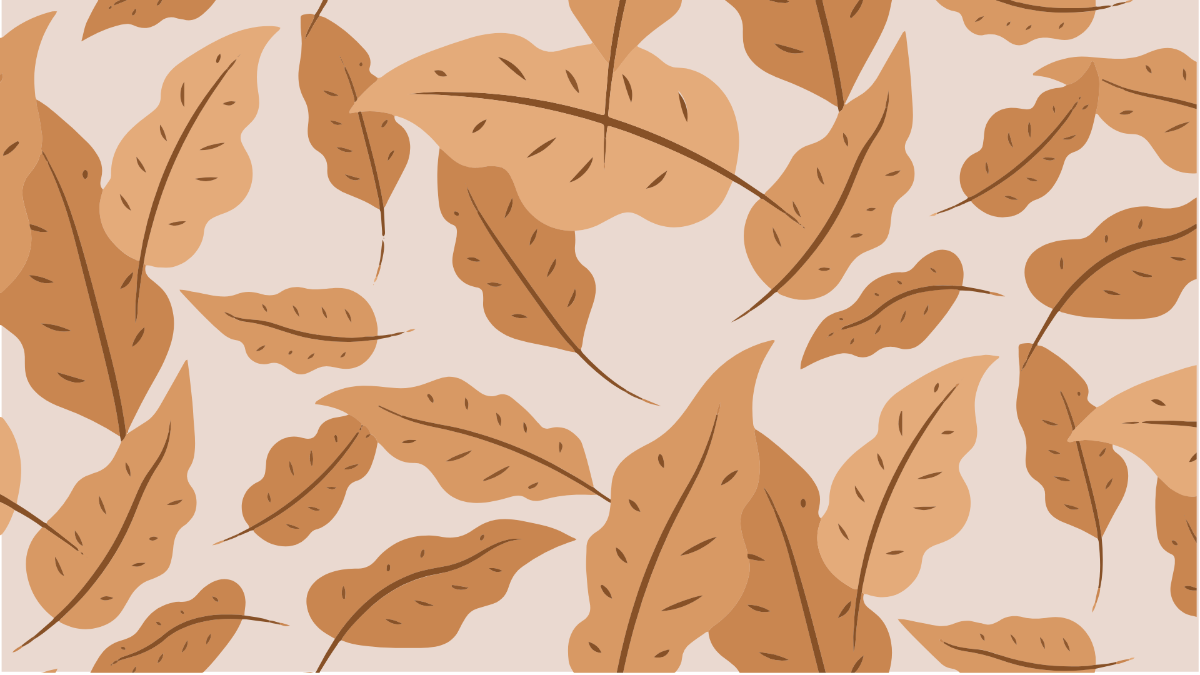 Vintage Leaf Pattern 