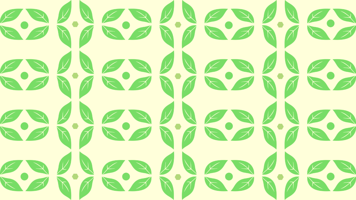 Eco Leaves Pattern 