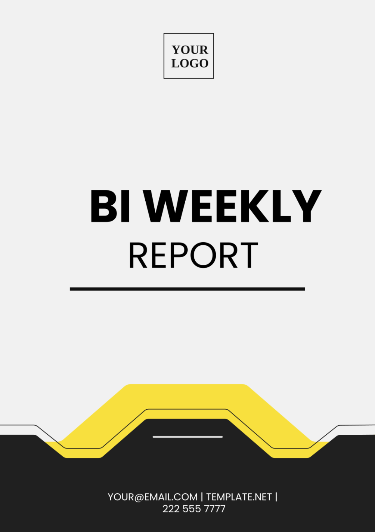 Bi Weekly Report Template