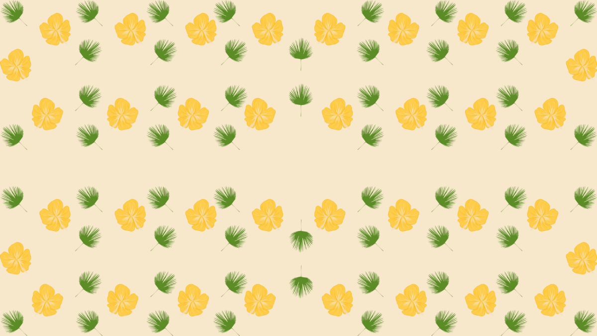 Tropical Leaves Pattern 