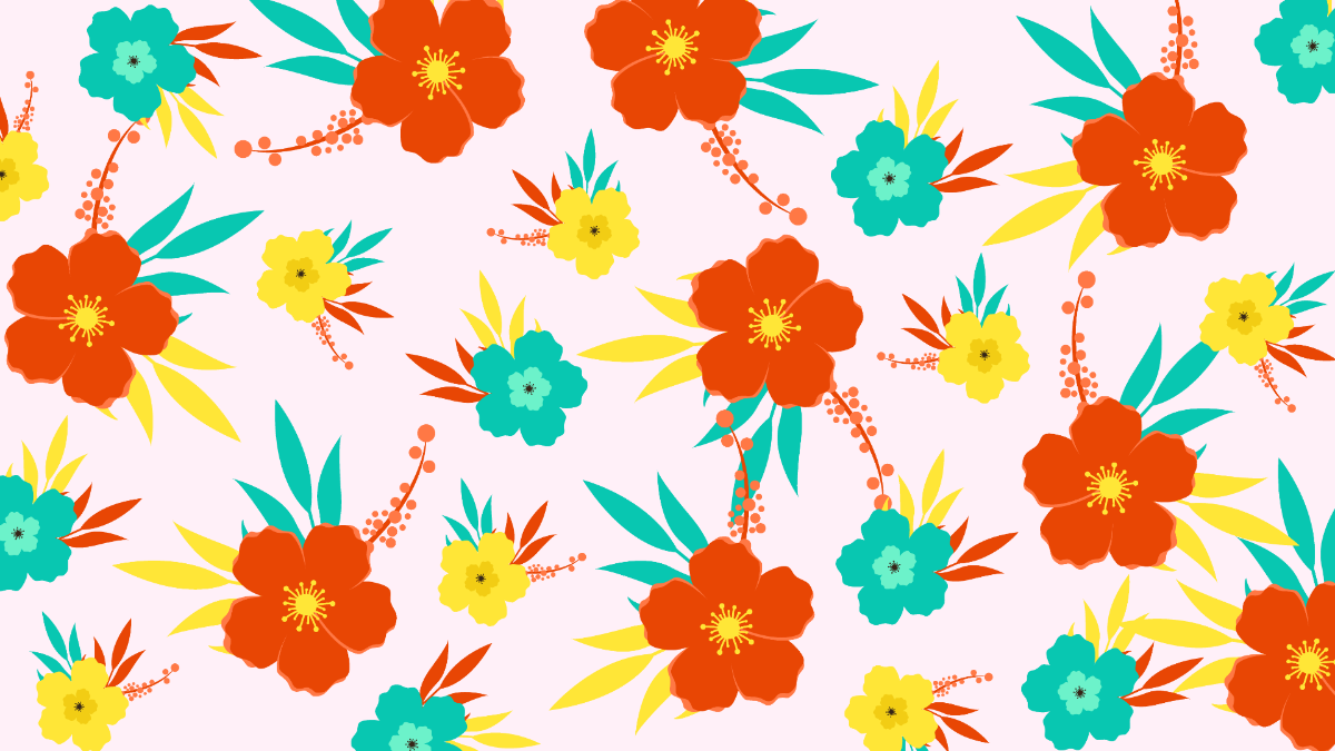 Summer Floral Pattern