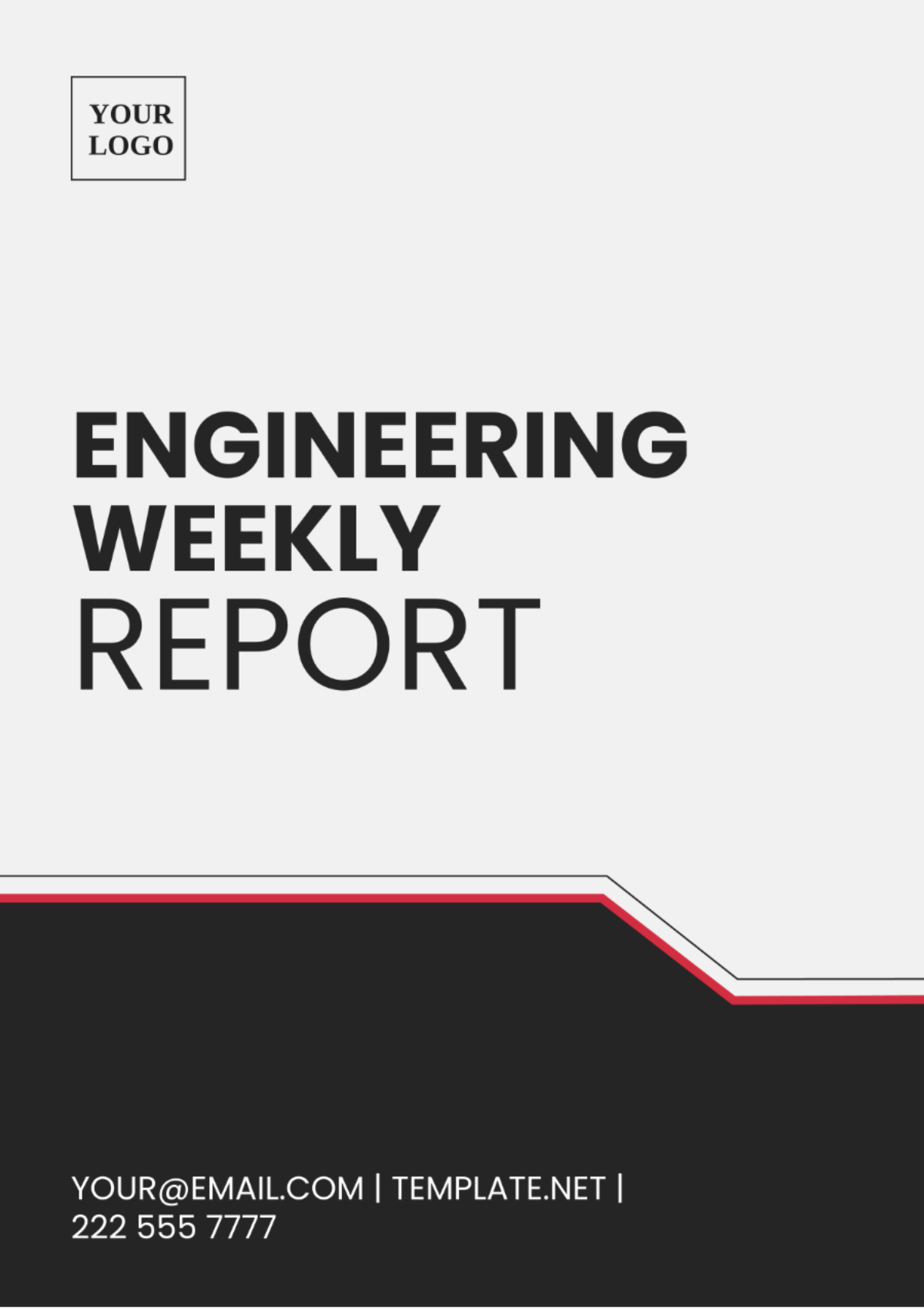 Engineering Weekly Report Template