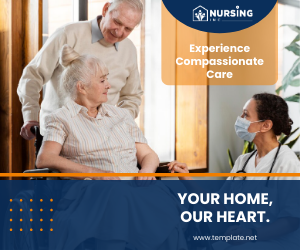 Nursing Home Ad Banner Template