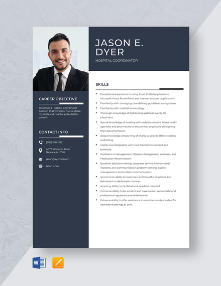 Free Hospital Director Resume - Download in Word, Apple Pages ...