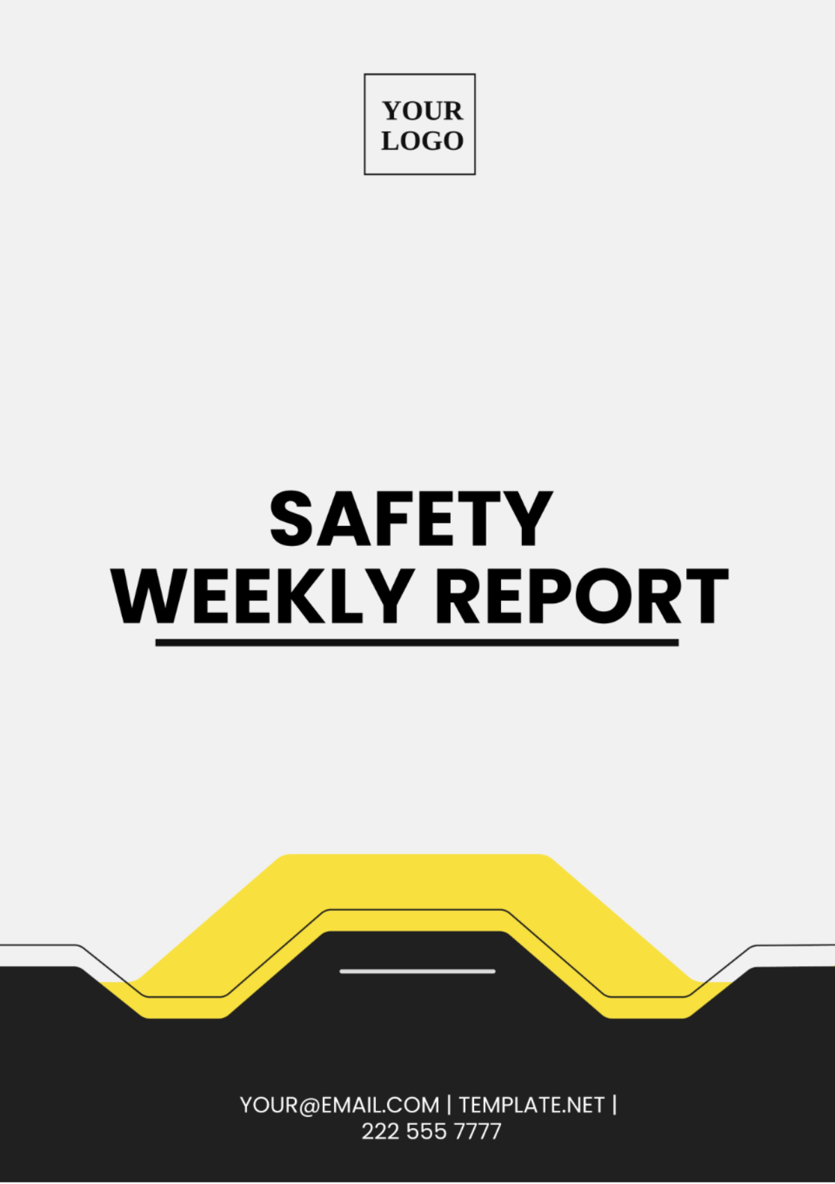 Safety Weekly Report Template