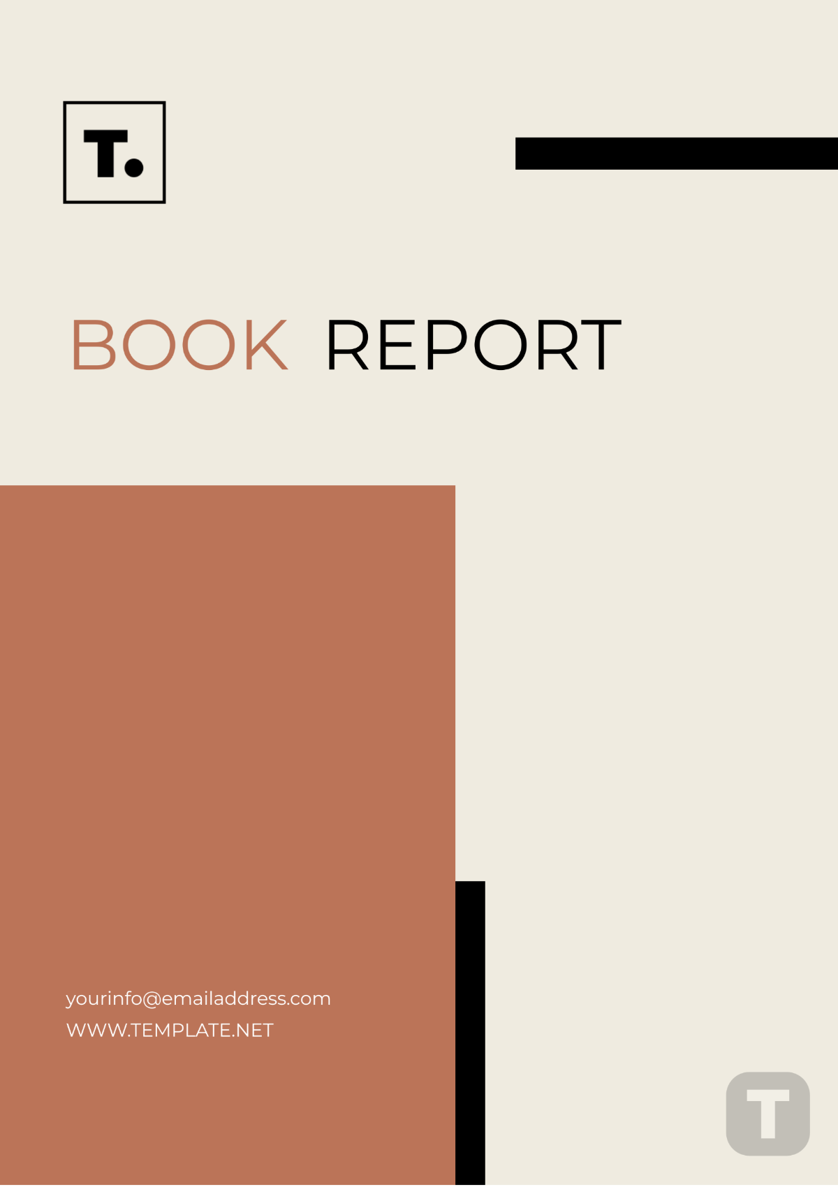 Book Report Outline Template - Edit Online & Download