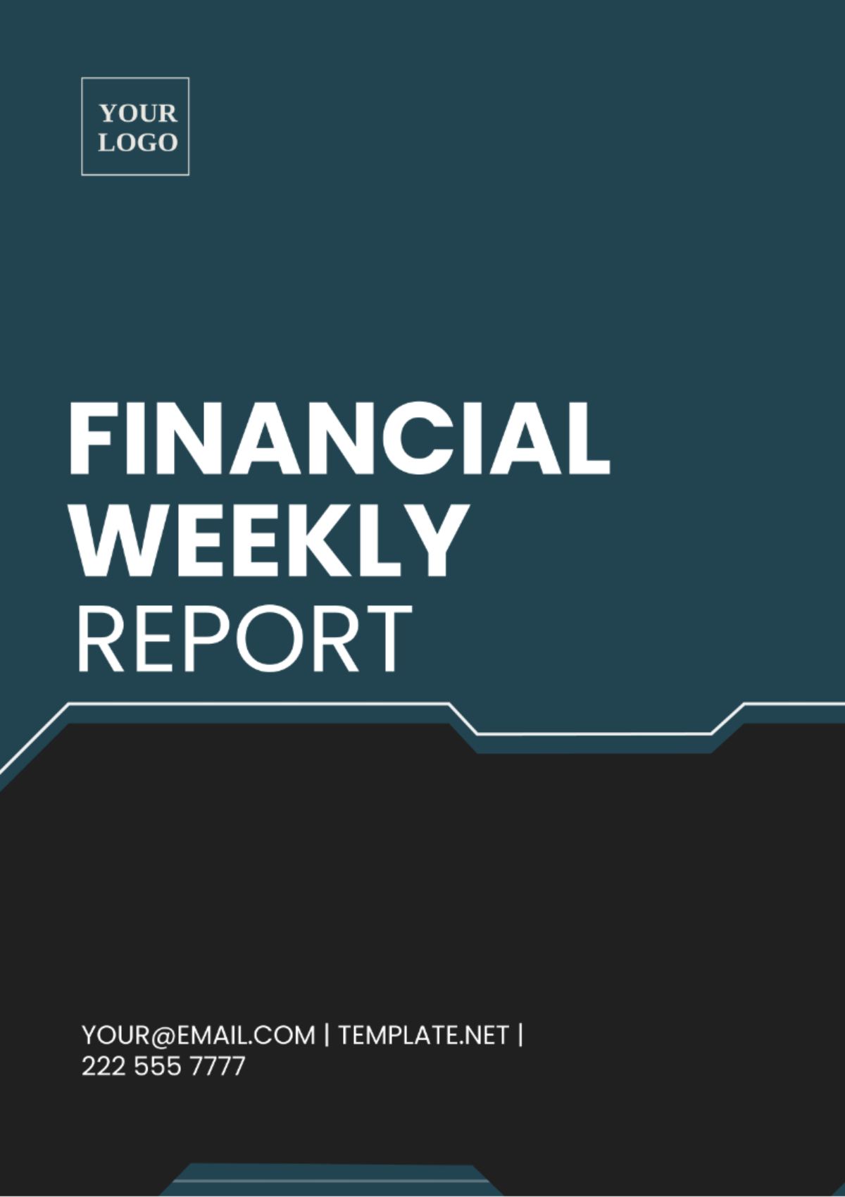 Financial Weekly Report Template