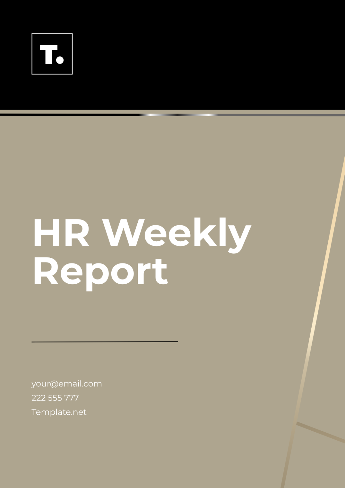 HR Weekly Report Template - Edit Online & Download