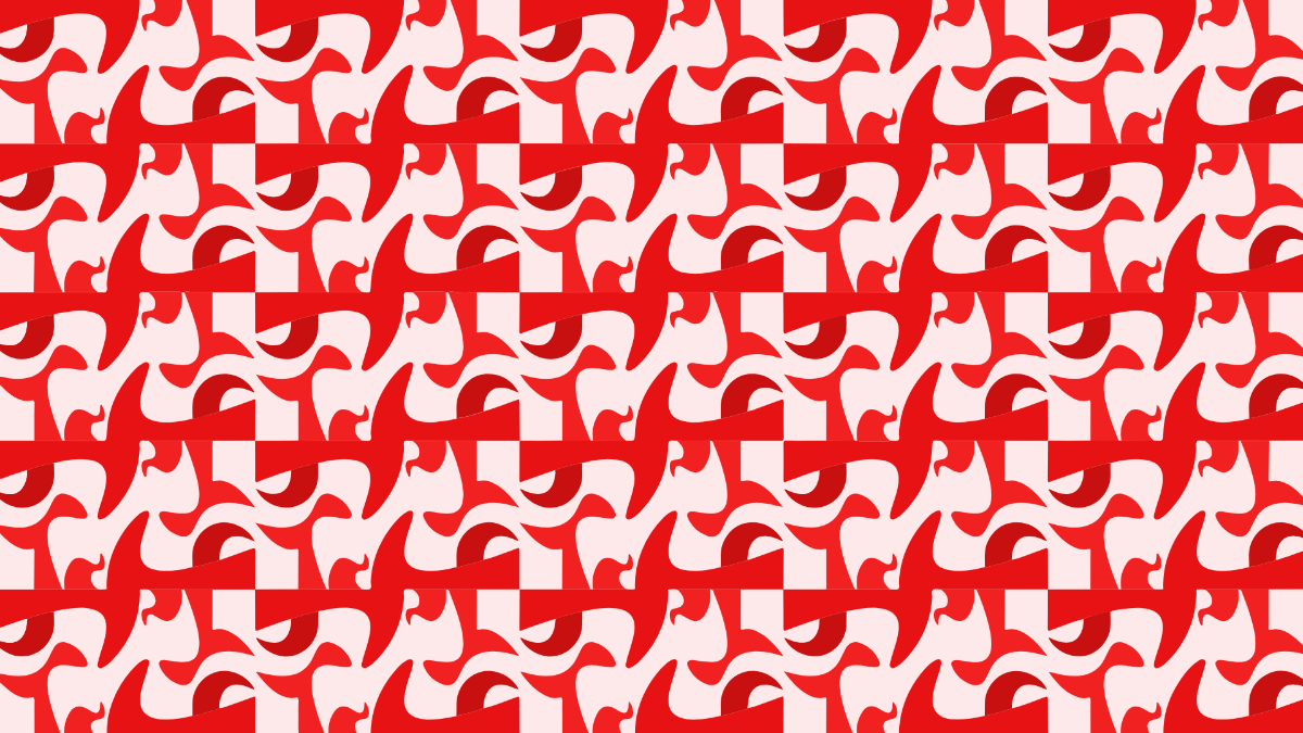 Free Red Abstract Pattern