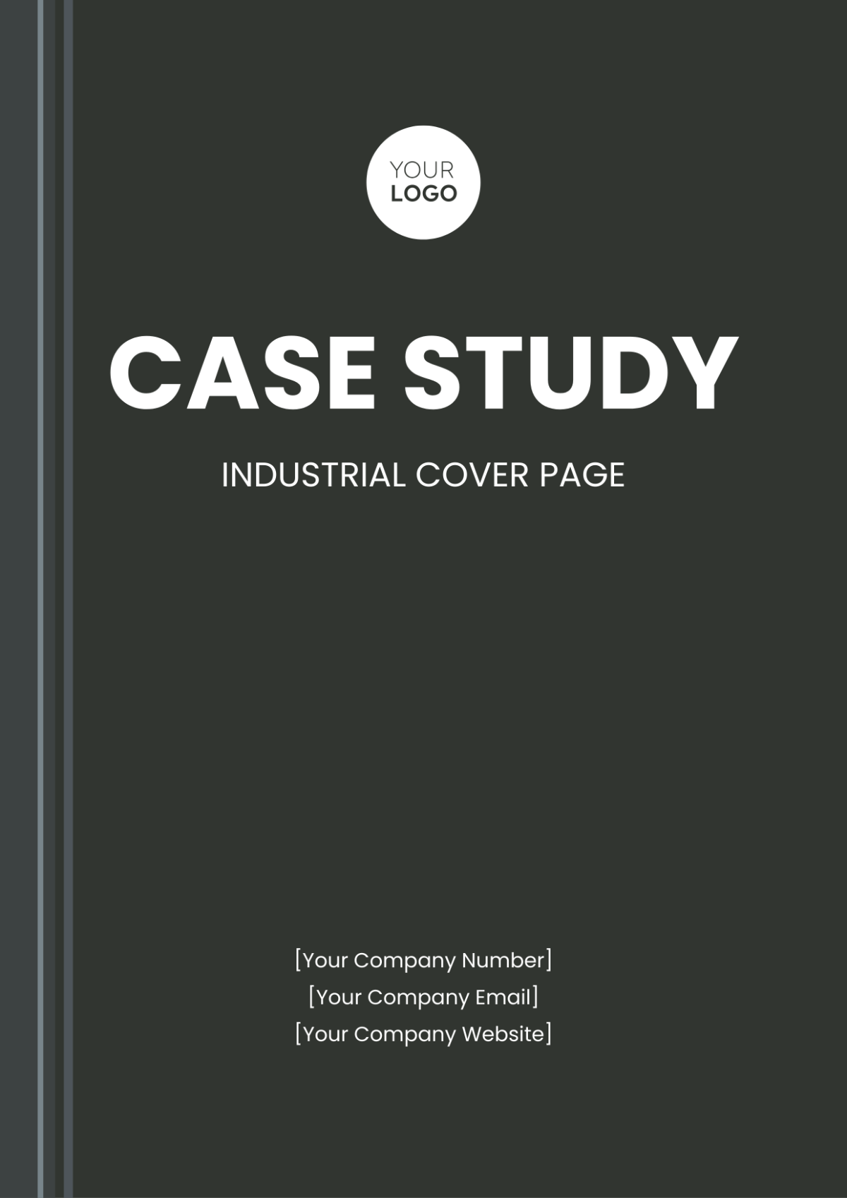 Case Study Institutional Cover Page