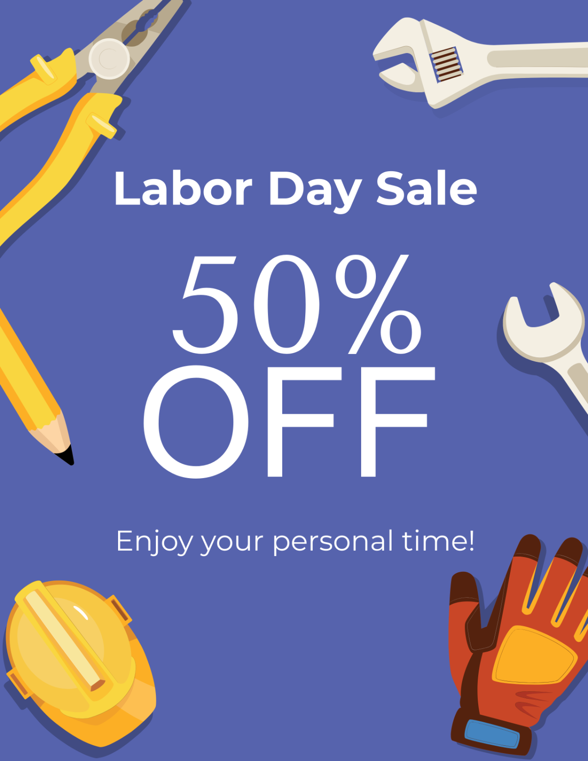Labour day Sale Template