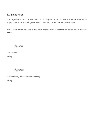 Free Law Firm Contract Agreement Template to Edit Online