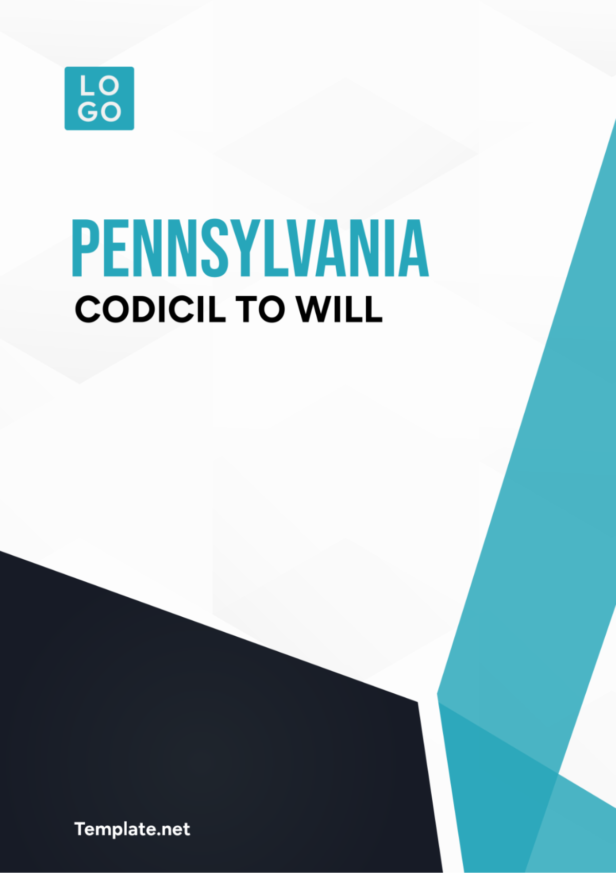 Pennsylvania Codicil to Will Template