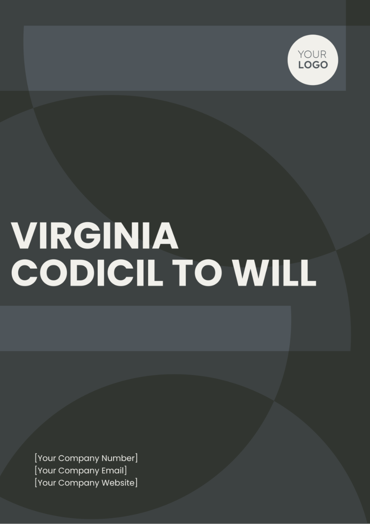 Virginia Codicil to Will Template