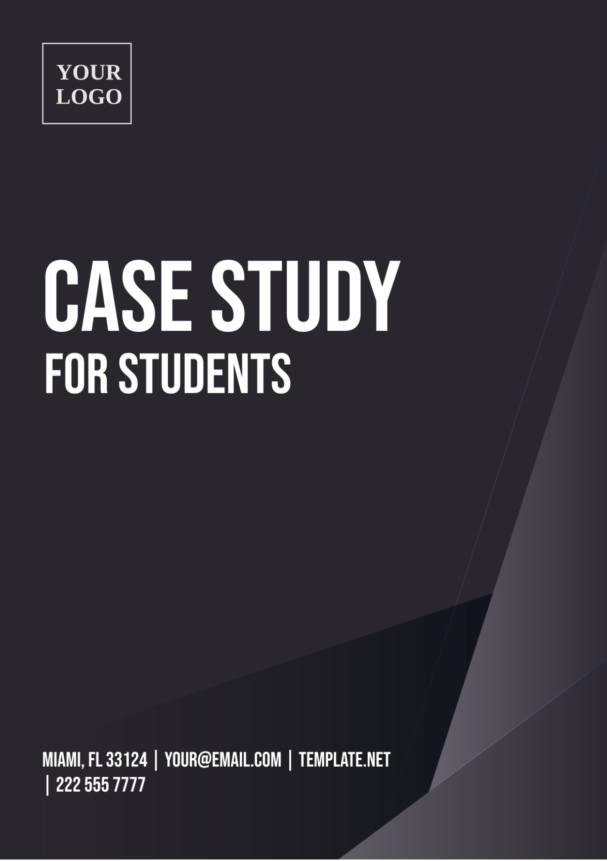 Case Study For Students Template