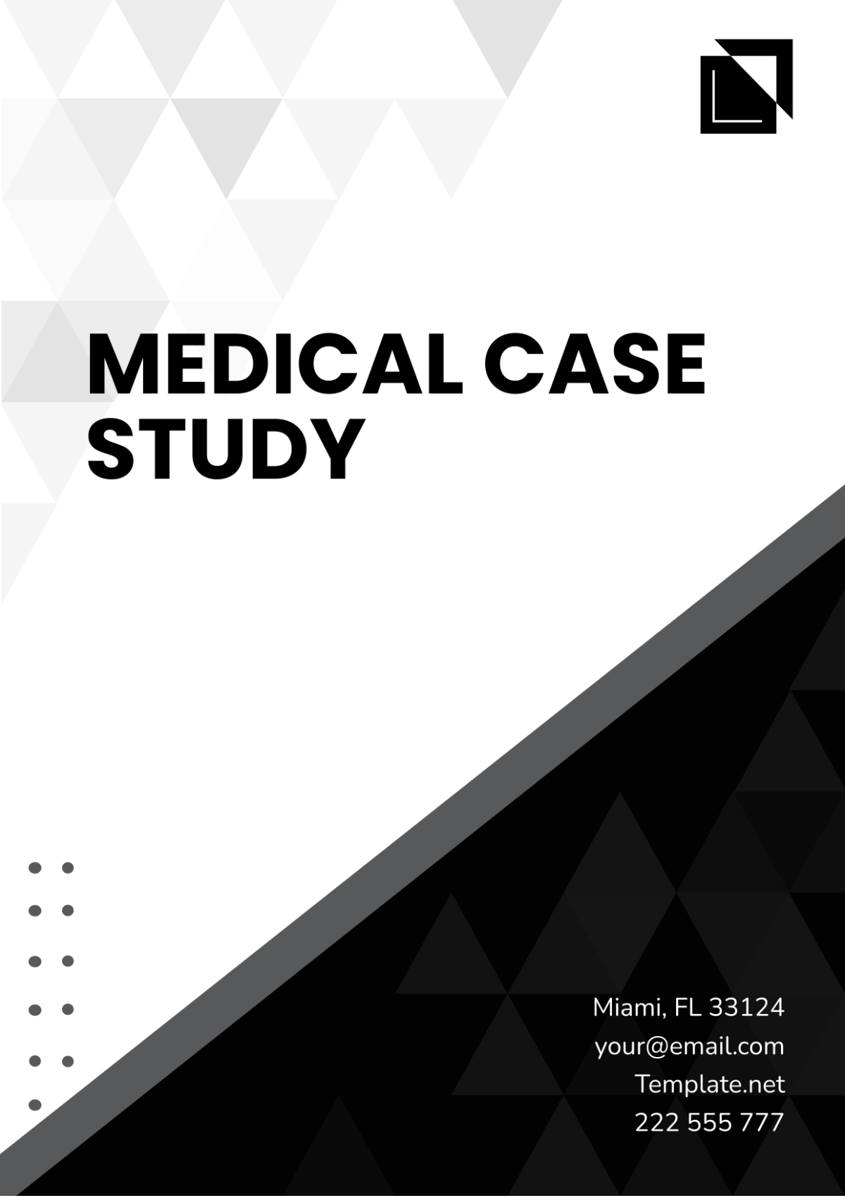 Medical Case Study Template