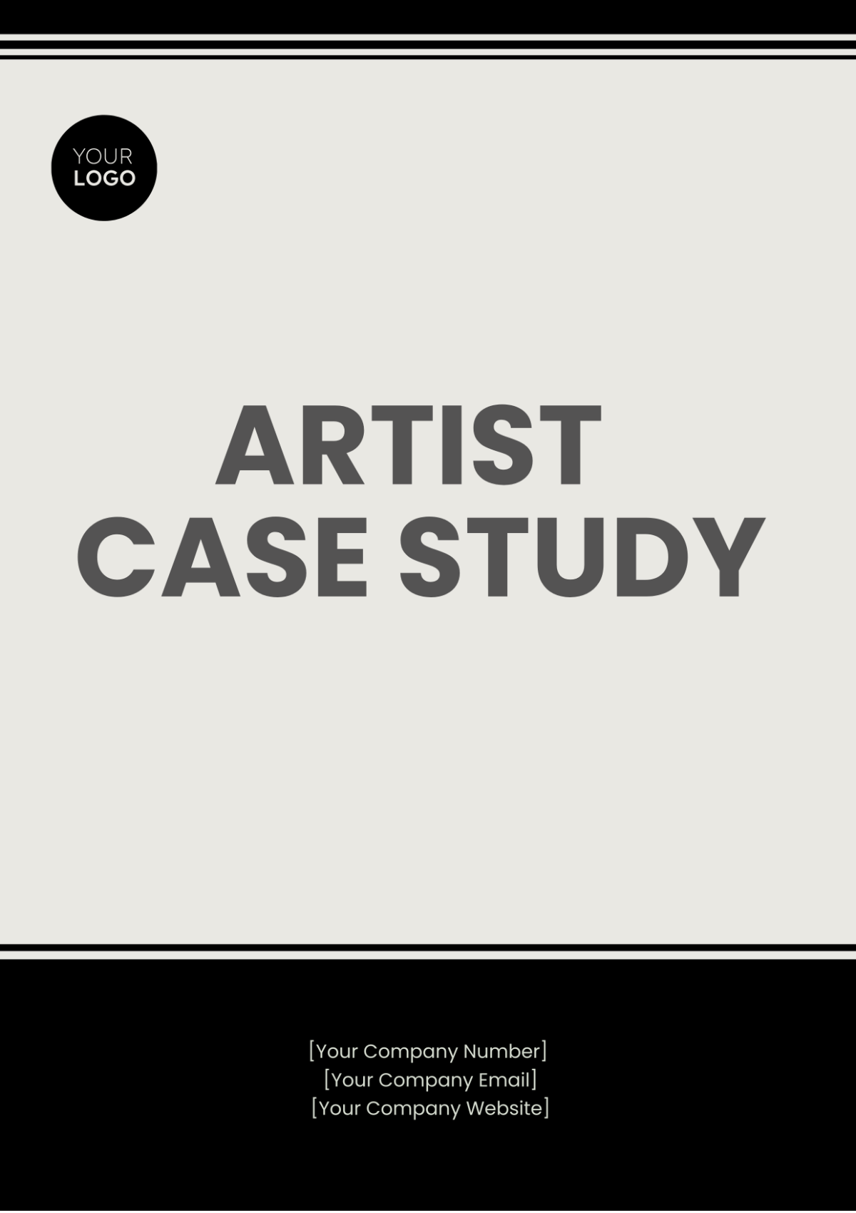 Artist Case Study Template
