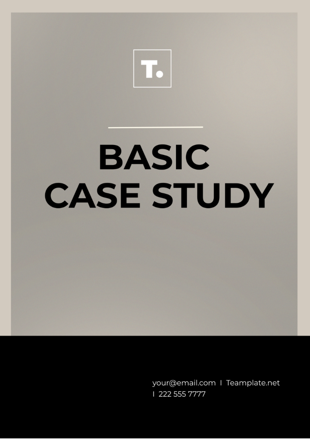 Basic Case Study Template