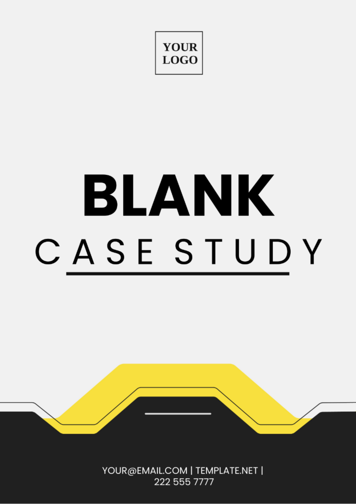 Blank Case Study Template