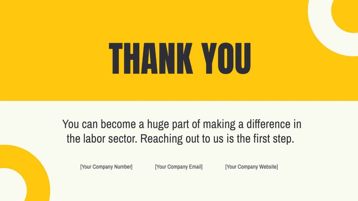 Free Labour day PPT Template to Edit Online