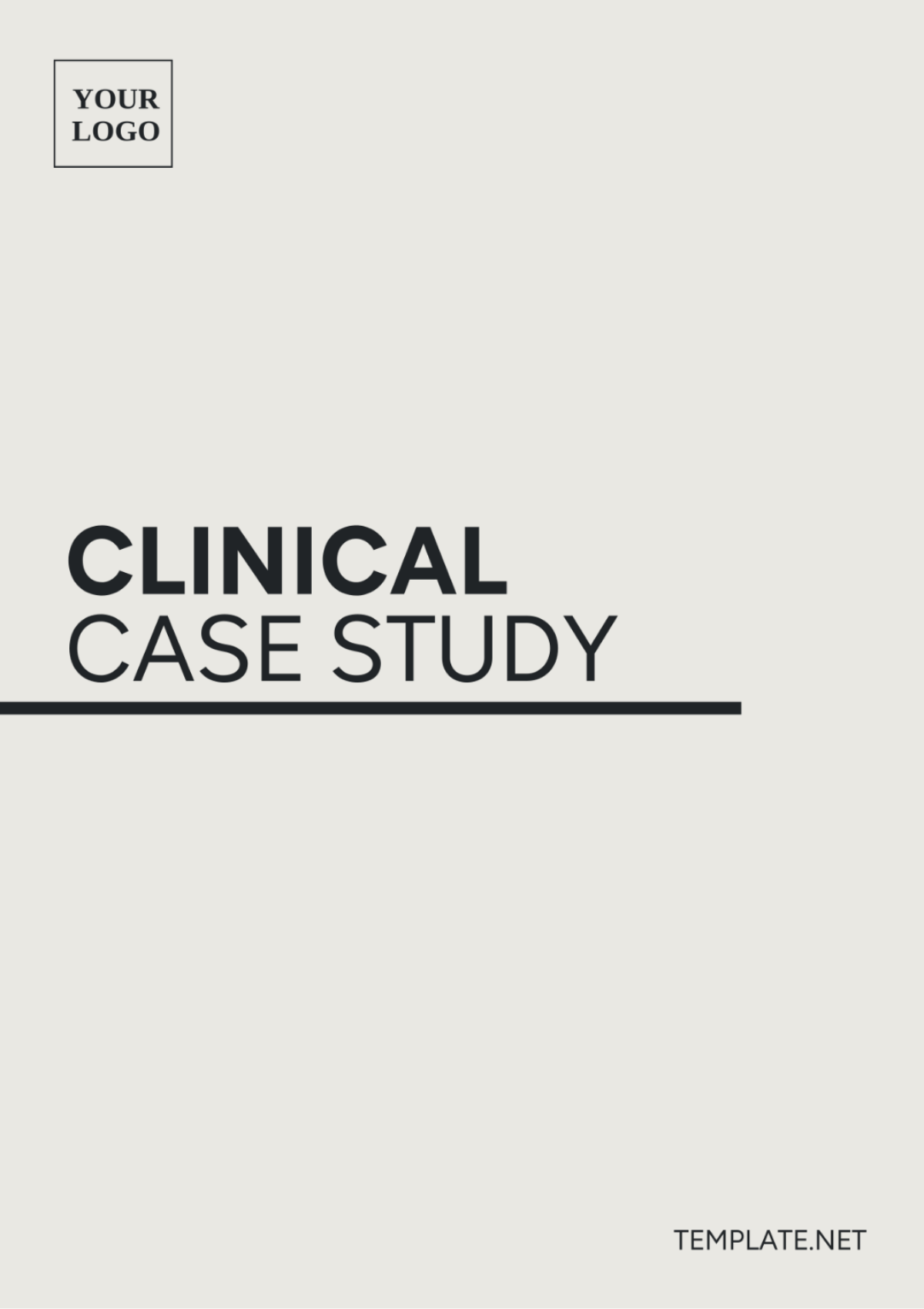 Clinical Case Study Template