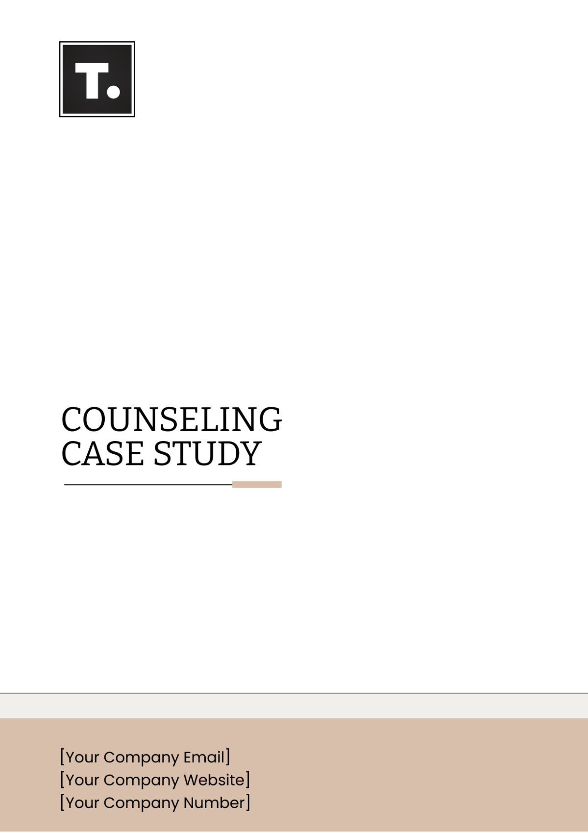 Counseling Case Study Template - Edit Online & Download