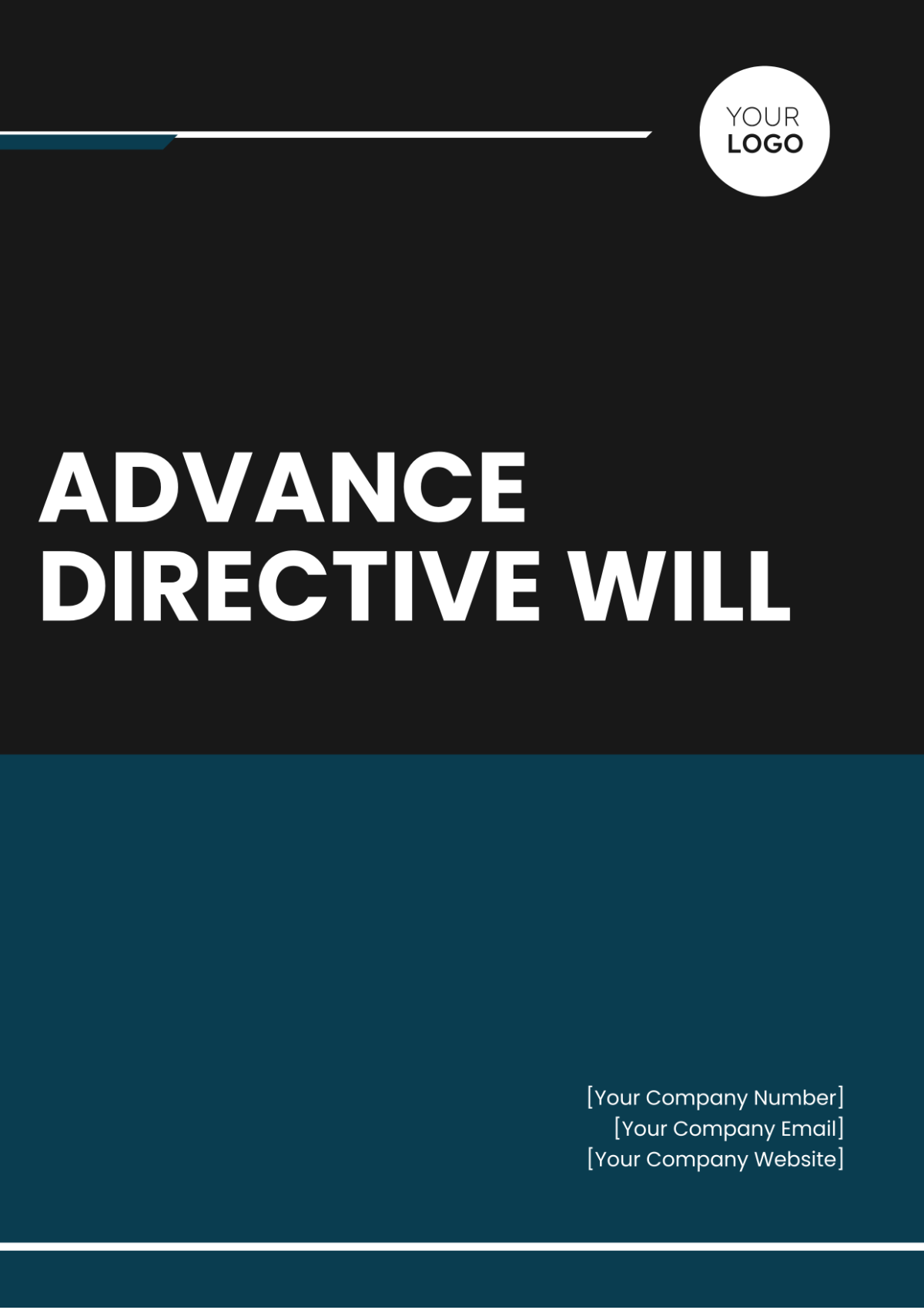 Advance Directive Will Template