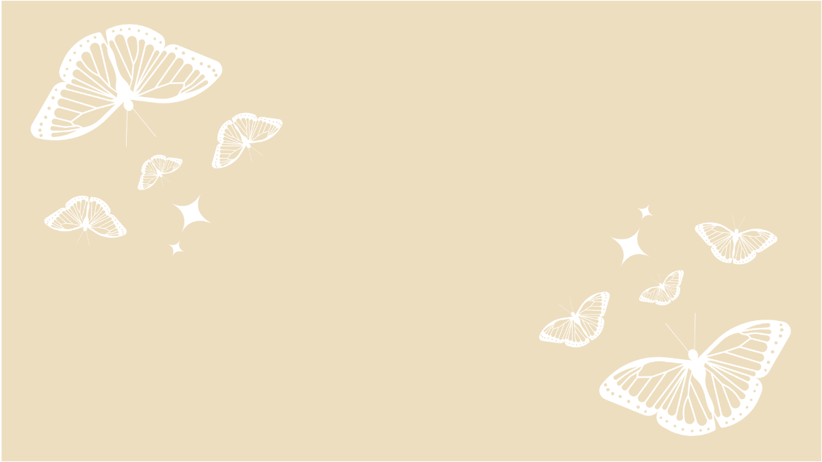 Free White Butterfly Background
