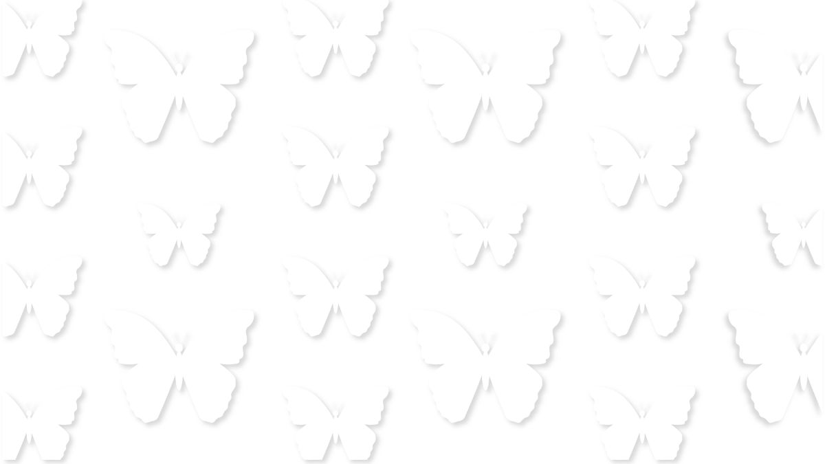 Free White Butterfly Transparent Background