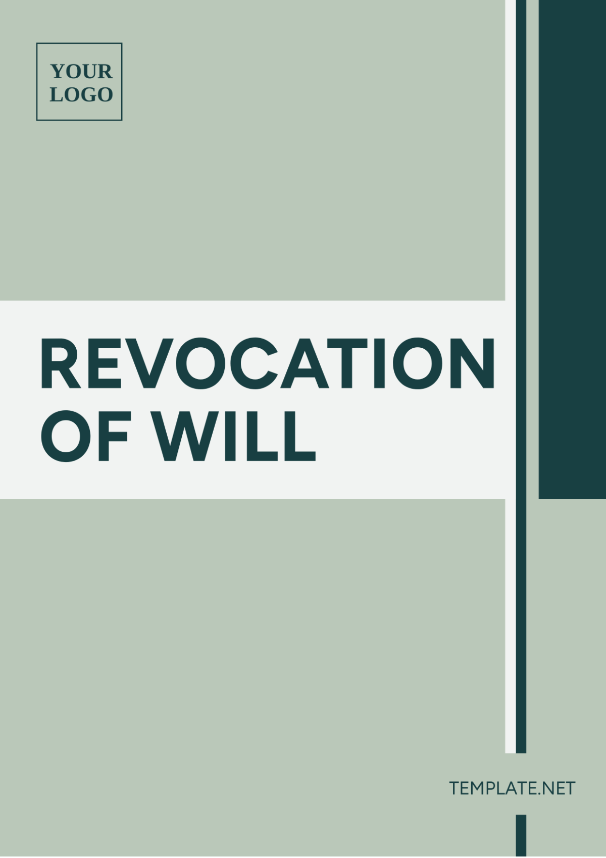 Revocation Of Will Template